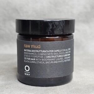 Oway Raw Mud Unstructured Substance for Hair w/Laurel, Cumin, Peptides 1.7 oz
